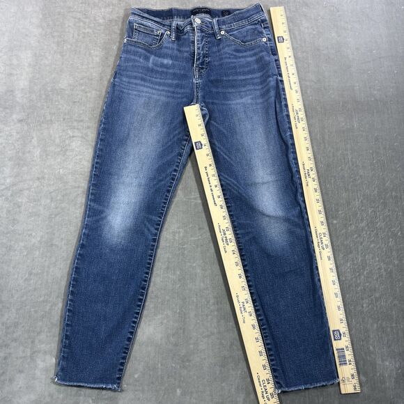 Lucky Brand Women’s 8/29‎ Medium Wash Ava Mid Rise Skinny Denim Jeans - Picture 4 of 8